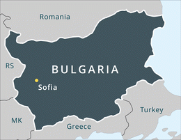map Bulgaria