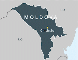 map Moldova