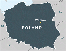 map Poland