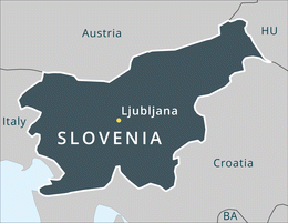 map Slovenia
